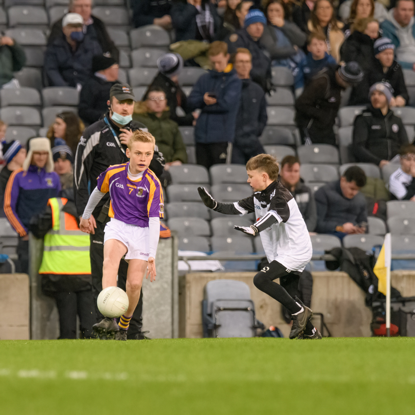 Kilmacud Crokes Under 13 Half Time Game Versus Kilcoo during All Ireland Club Football Final