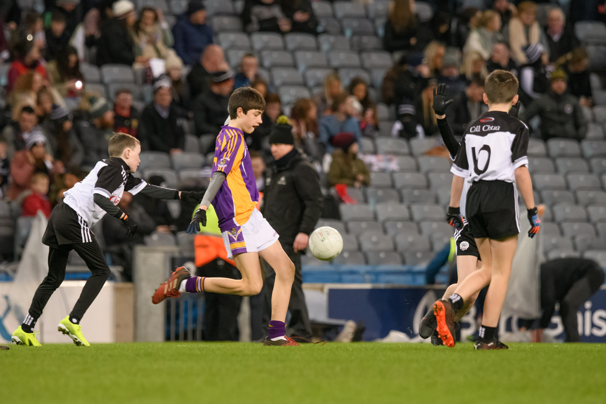 Kilmacud Crokes Under 13 Half Time Game Versus Kilcoo during All Ireland Club Football Final