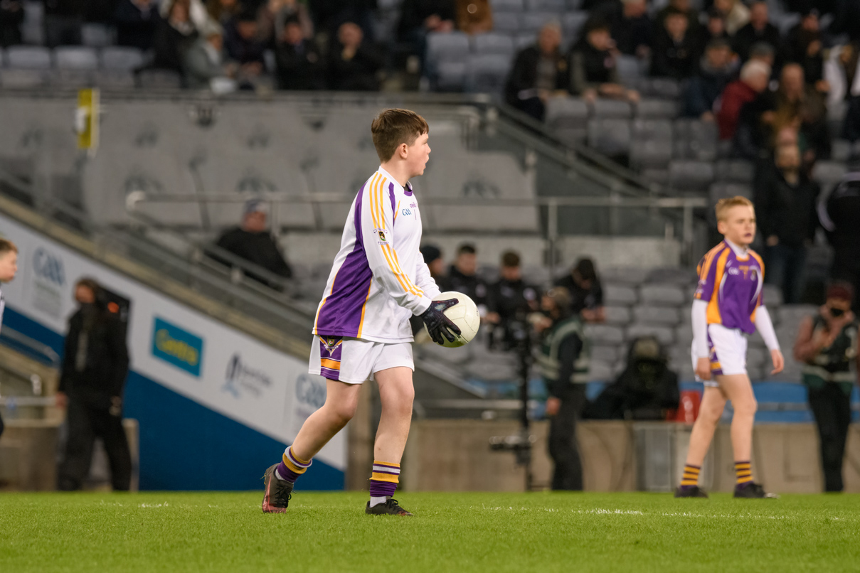 Kilmacud Crokes Under 13 Half Time Game Versus Kilcoo during All Ireland Club Football Final