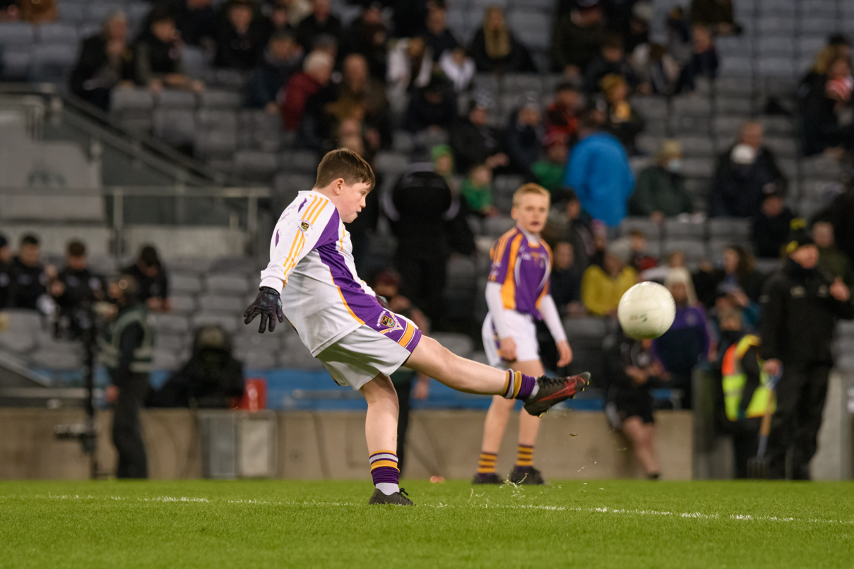 Kilmacud Crokes Under 13 Half Time Game Versus Kilcoo during All Ireland Club Football Final