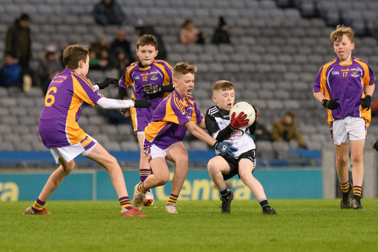 Kilmacud Crokes Under 13 Half Time Game Versus Kilcoo during All Ireland Club Football Final