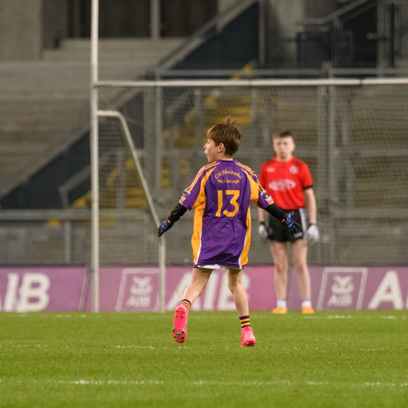 Kilmacud Crokes Under 13 Half Time Game Versus Kilcoo during All Ireland Club Football Final