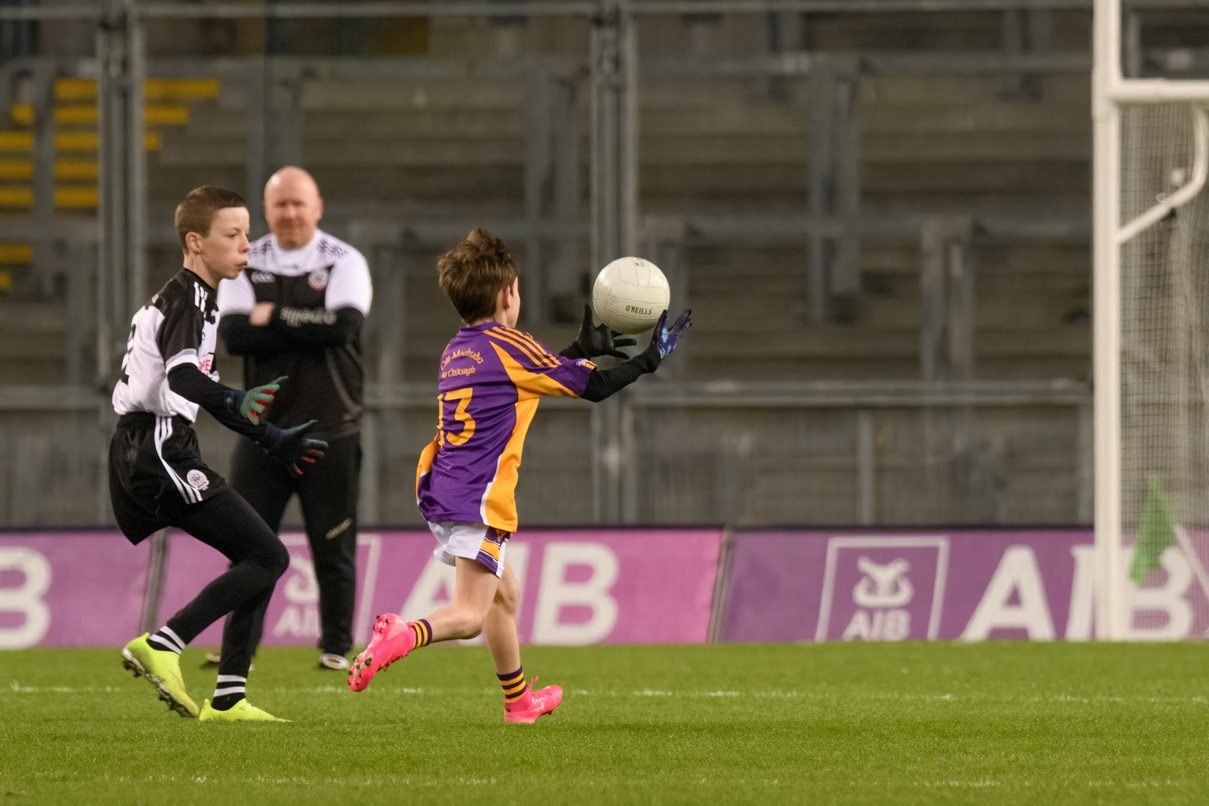 Kilmacud Crokes Under 13 Half Time Game Versus Kilcoo during All Ireland Club Football Final