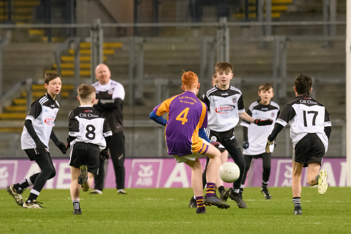 Kilmacud Crokes Under 13 Half Time Game Versus Kilcoo during All Ireland Club Football Final