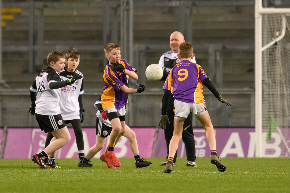 Kilmacud Crokes Under 13 Half Time Game Versus Kilcoo during All Ireland Club Football Final