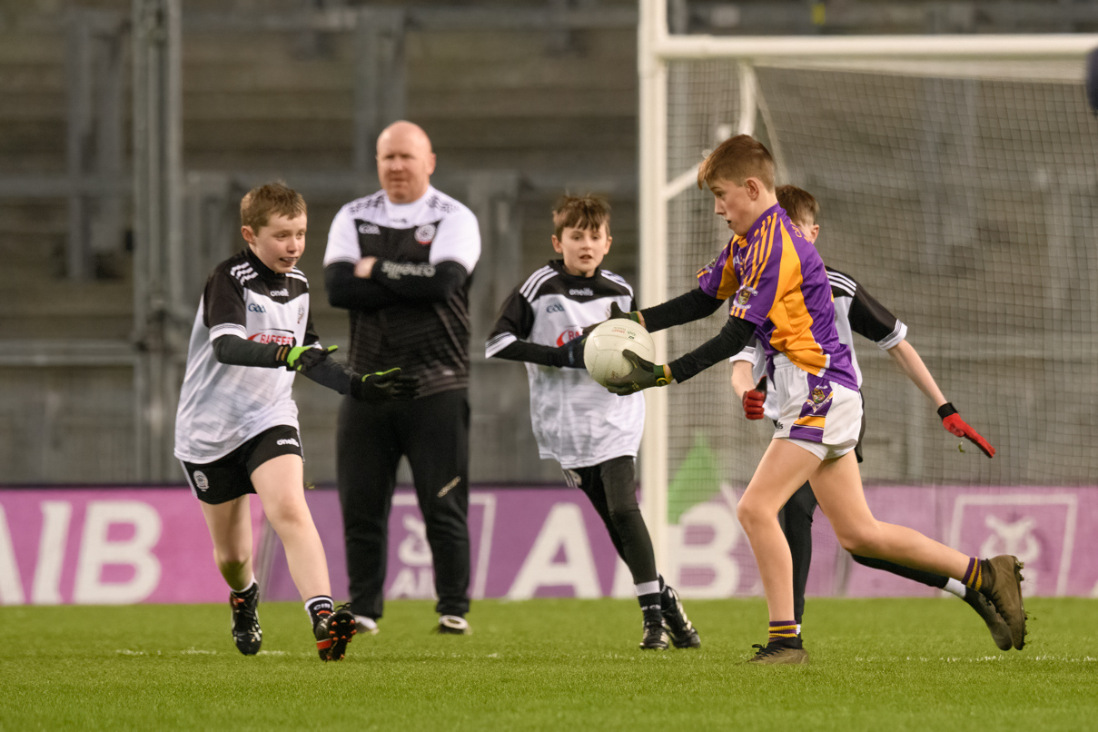 Kilmacud Crokes Under 13 Half Time Game Versus Kilcoo during All Ireland Club Football Final