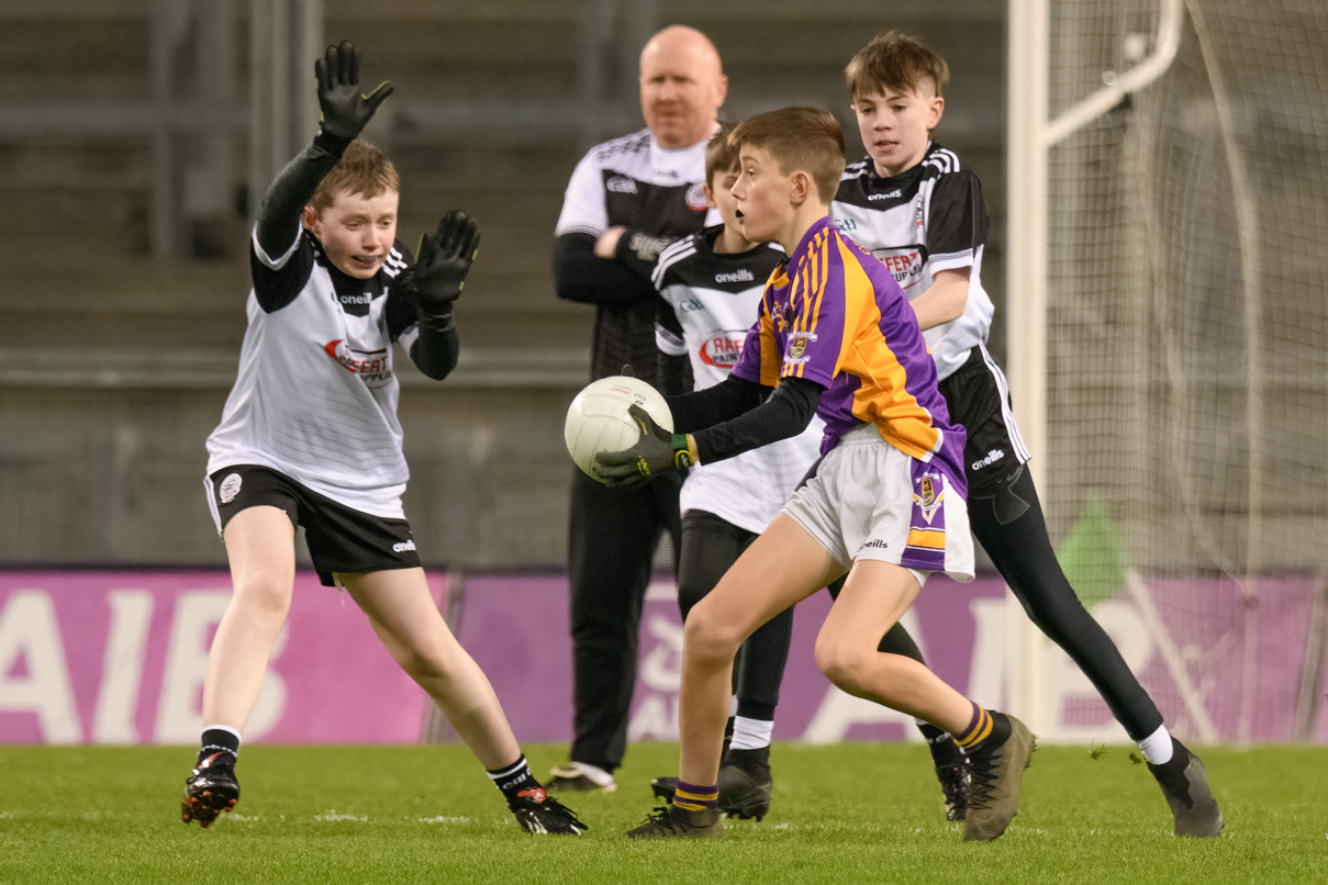 Kilmacud Crokes Under 13 Half Time Game Versus Kilcoo during All Ireland Club Football Final