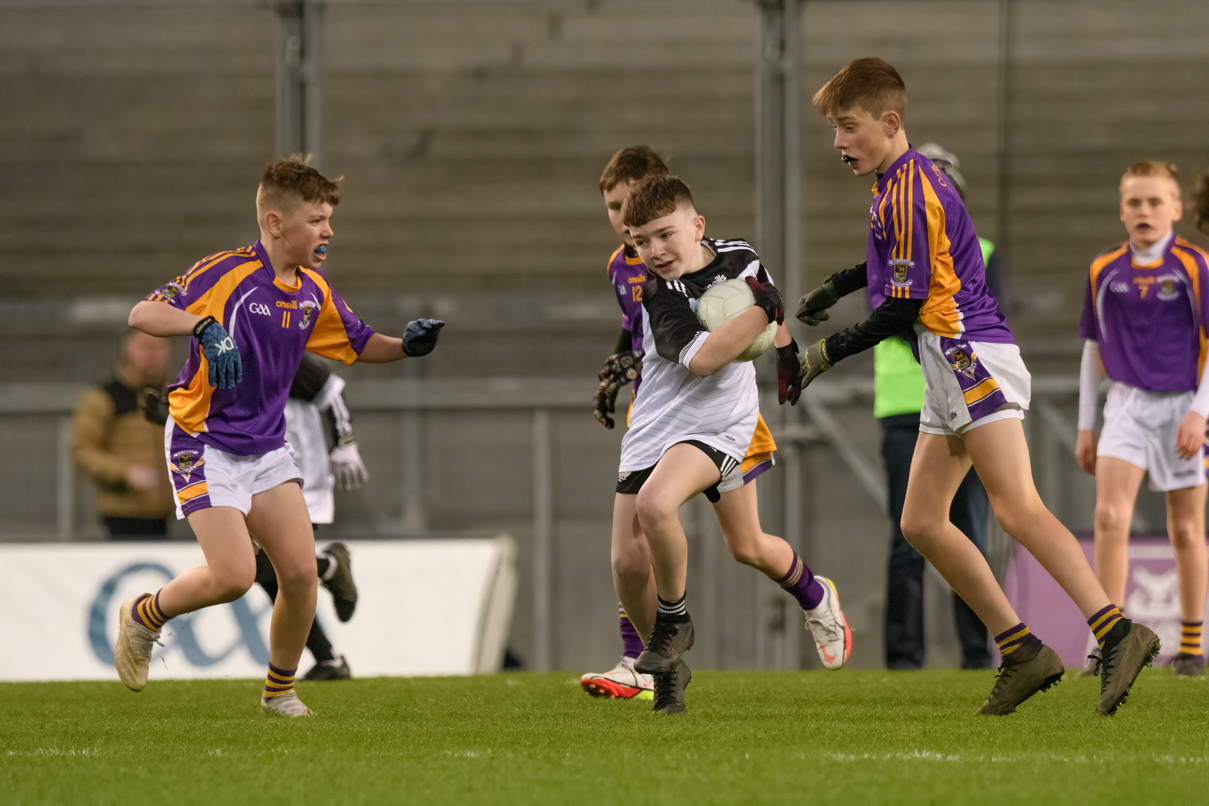 Kilmacud Crokes Under 13 Half Time Game Versus Kilcoo during All Ireland Club Football Final