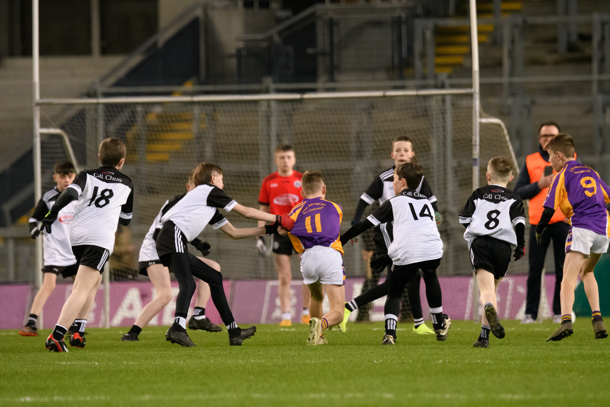 Kilmacud Crokes Under 13 Half Time Game Versus Kilcoo during All Ireland Club Football Final