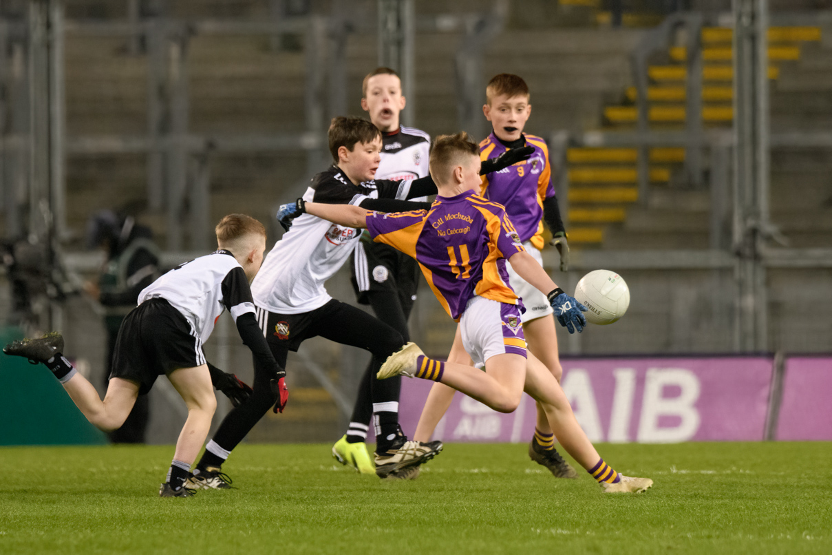 Kilmacud Crokes Under 13 Half Time Game Versus Kilcoo during All Ireland Club Football Final