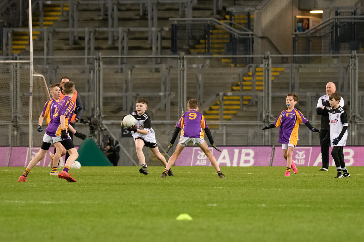 Kilmacud Crokes Under 13 Half Time Game Versus Kilcoo during All Ireland Club Football Final