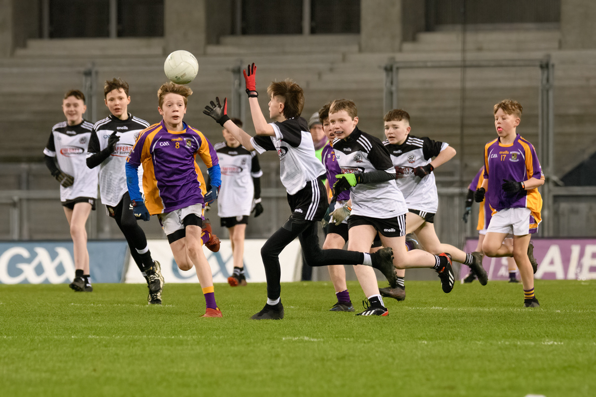 Kilmacud Crokes Under 13 Half Time Game Versus Kilcoo during All Ireland Club Football Final