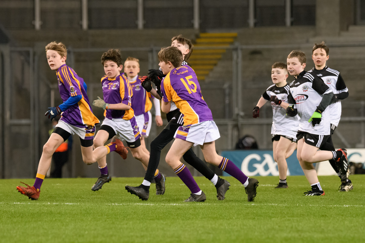 Kilmacud Crokes Under 13 Half Time Game Versus Kilcoo during All Ireland Club Football Final