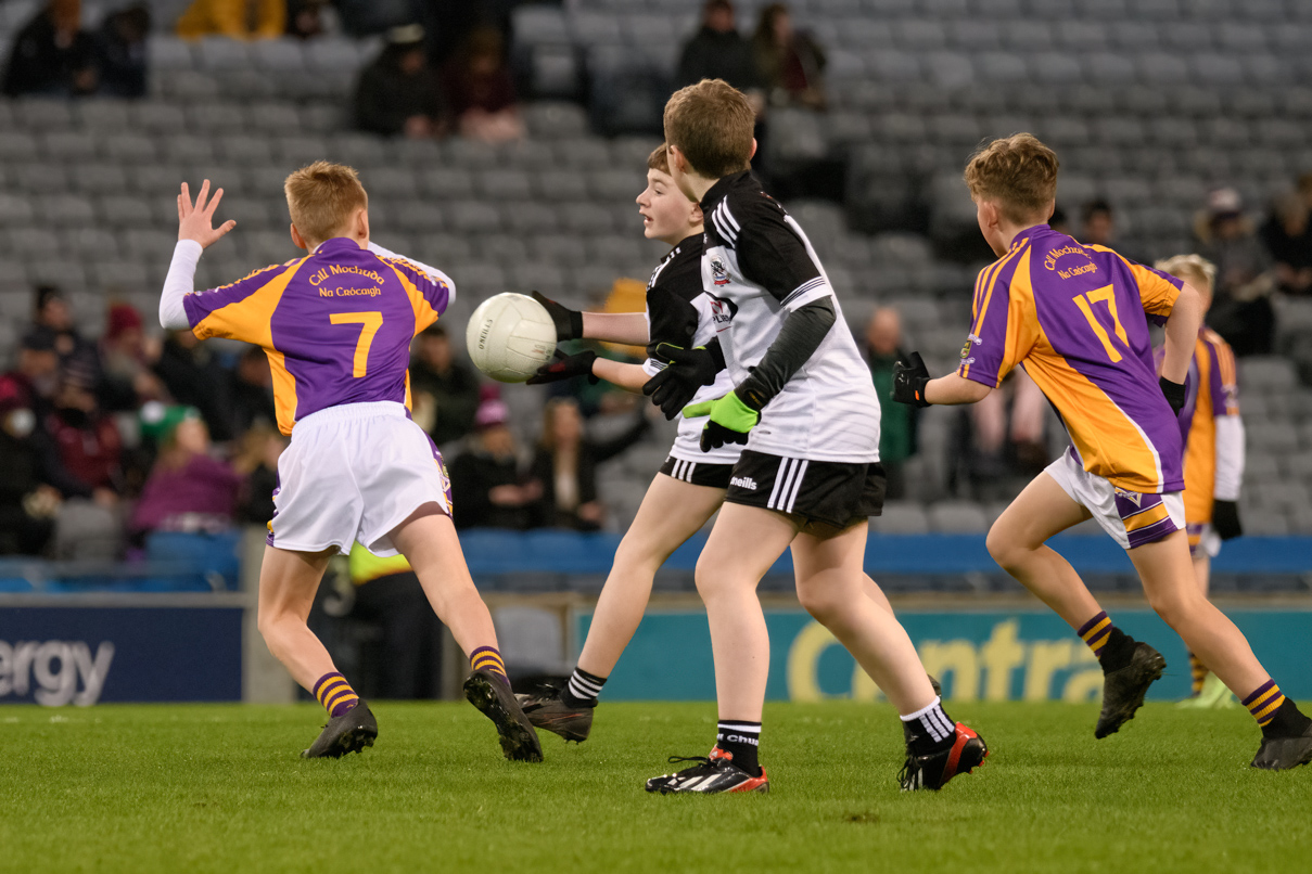 Kilmacud Crokes Under 13 Half Time Game Versus Kilcoo during All Ireland Club Football Final