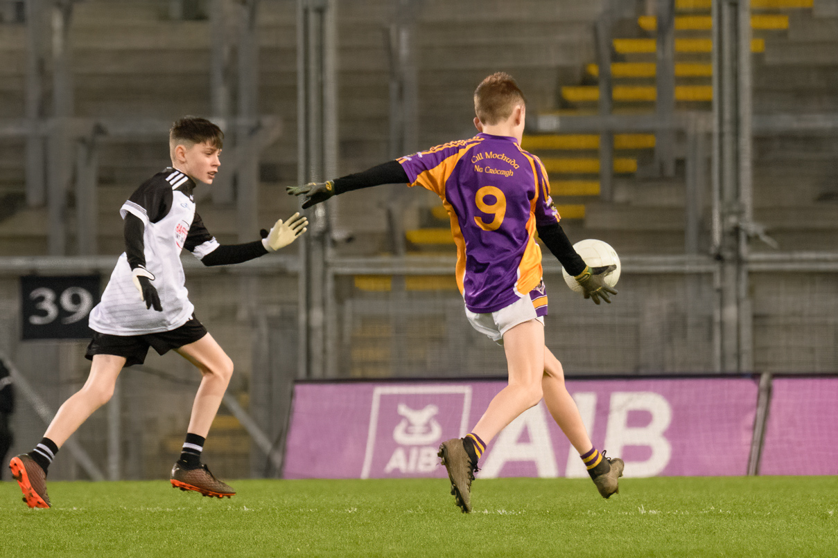 Kilmacud Crokes Under 13 Half Time Game Versus Kilcoo during All Ireland Club Football Final