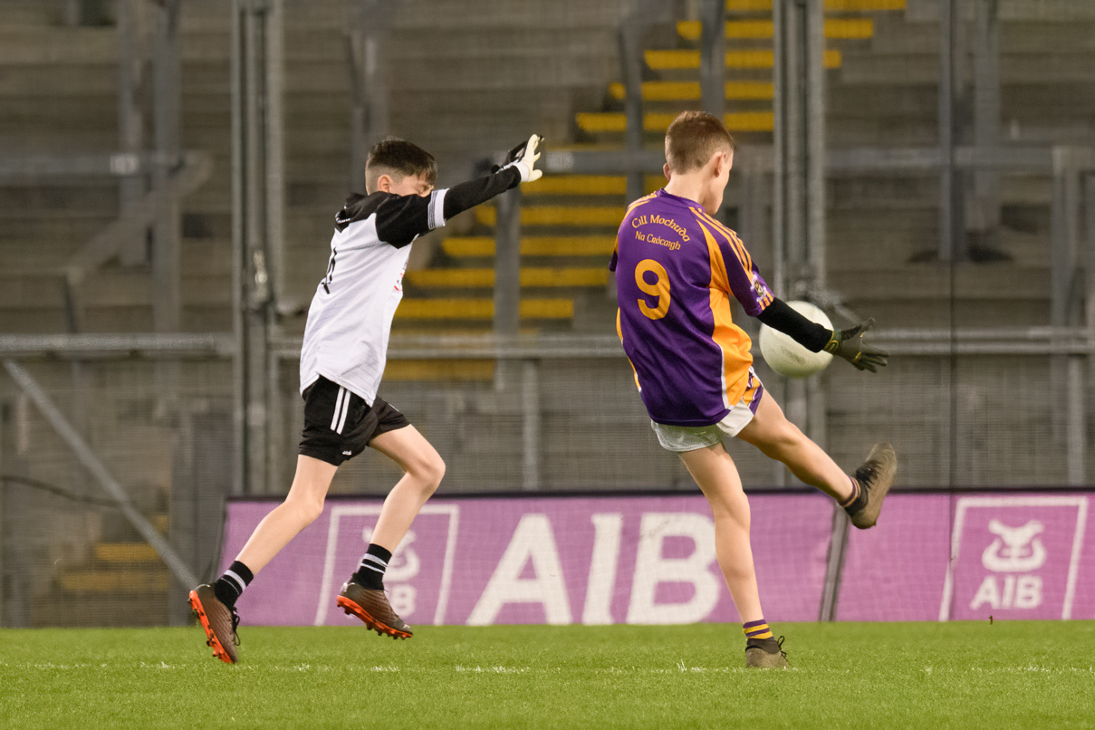 Kilmacud Crokes Under 13 Half Time Game Versus Kilcoo during All Ireland Club Football Final