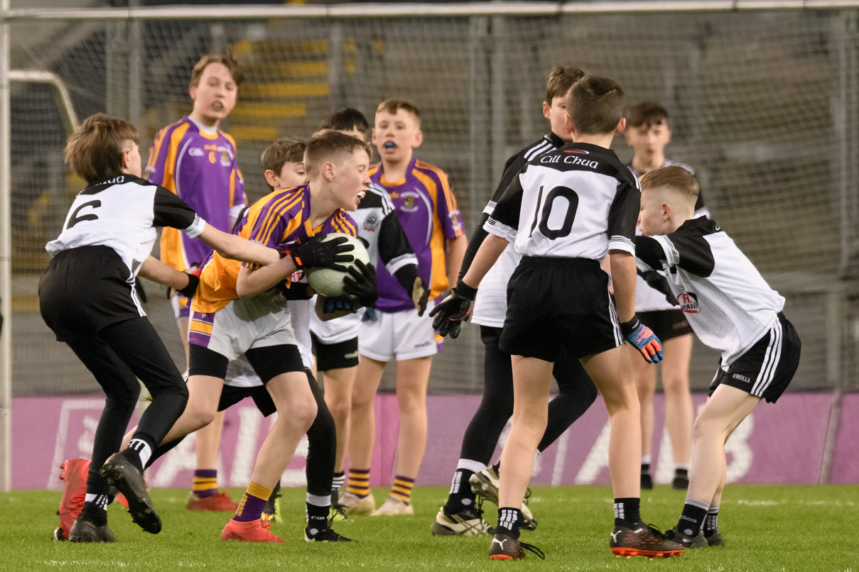 Kilmacud Crokes Under 13 Half Time Game Versus Kilcoo during All Ireland Club Football Final