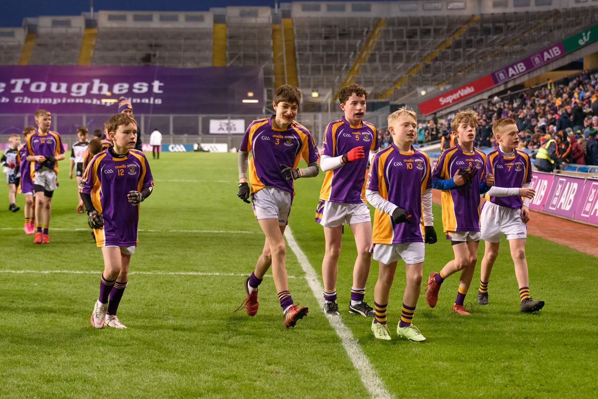 Kilmacud Crokes Under 13 Half Time Game Versus Kilcoo during All Ireland Club Football Final