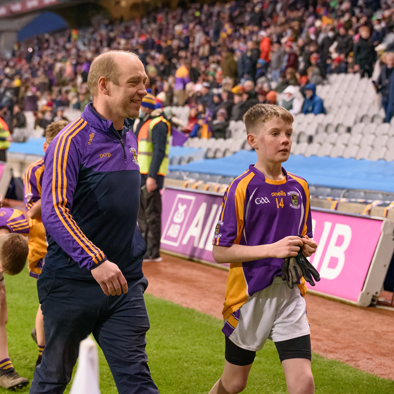 Kilmacud Crokes Under 13 Half Time Game Versus Kilcoo during All Ireland Club Football Final