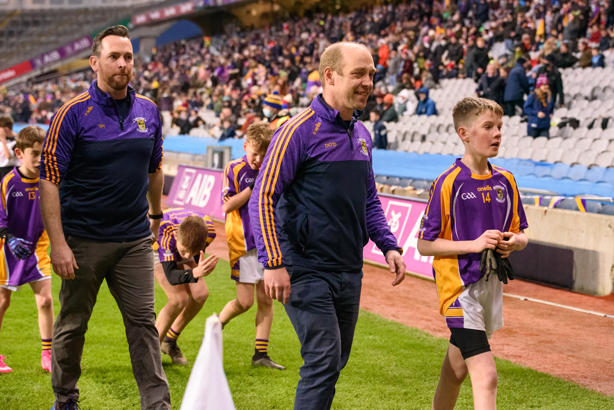 Kilmacud Crokes Under 13 Half Time Game Versus Kilcoo during All Ireland Club Football Final