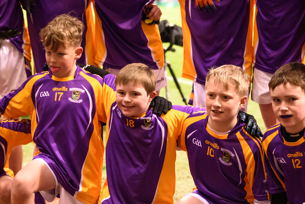 Kilmacud Crokes Under 13 Half Time Game Versus Kilcoo during All Ireland Club Football Final