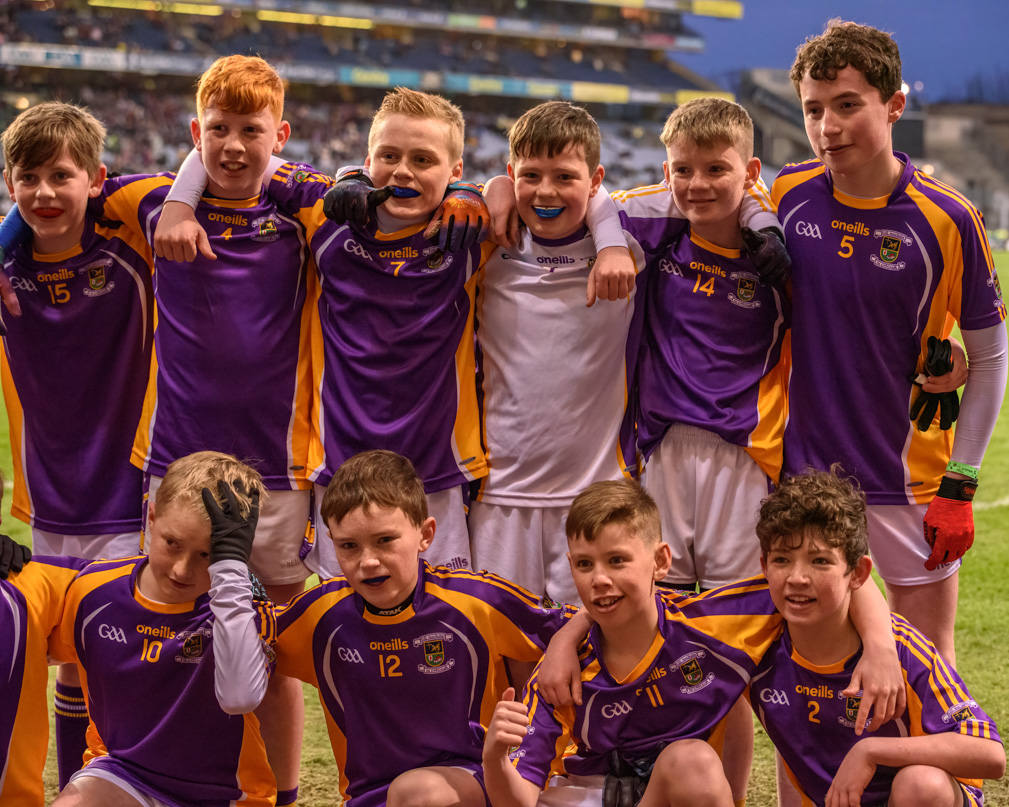 Kilmacud Crokes Under 13 Half Time Game Versus Kilcoo during All Ireland Club Football Final