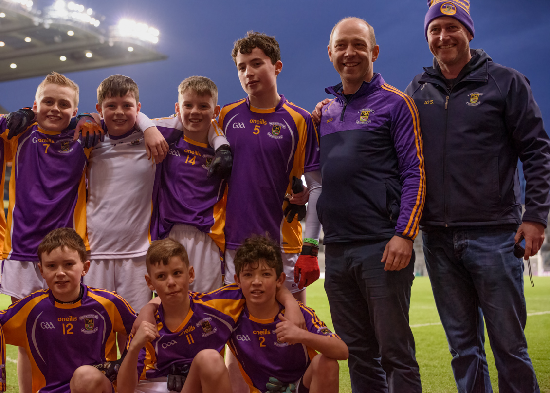 Kilmacud Crokes Under 13 Half Time Game Versus Kilcoo during All Ireland Club Football Final