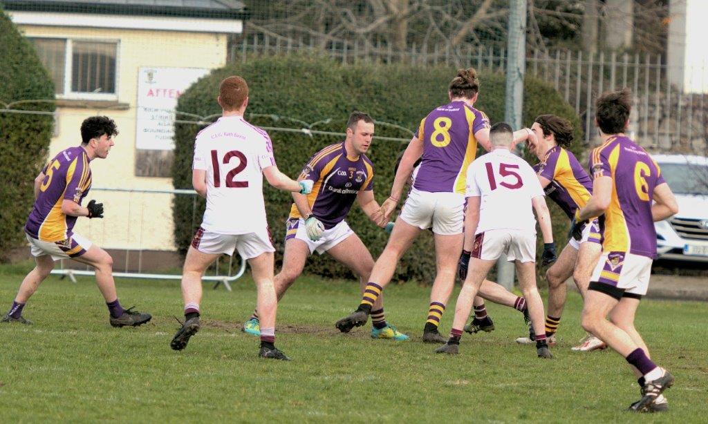 Go Ahead Adult Football League Division Four  Kilmacud Crokes Versus Raheny