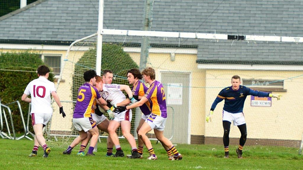 Go Ahead Adult Football League Division Four  Kilmacud Crokes Versus Raheny