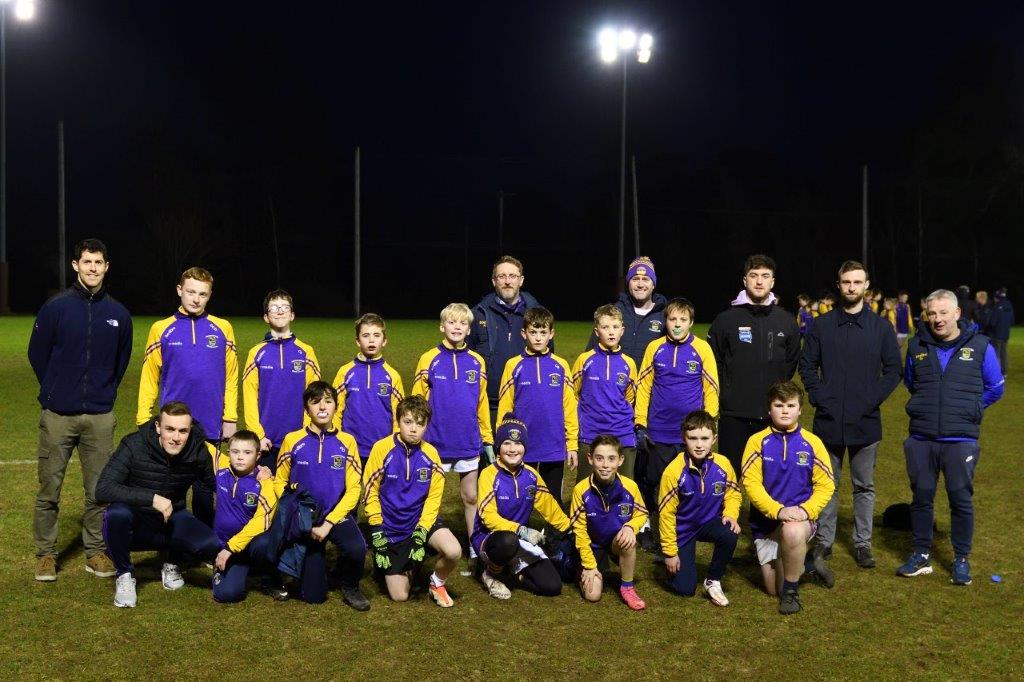 Immedis Presentation of Training Tops to U13 Footballers