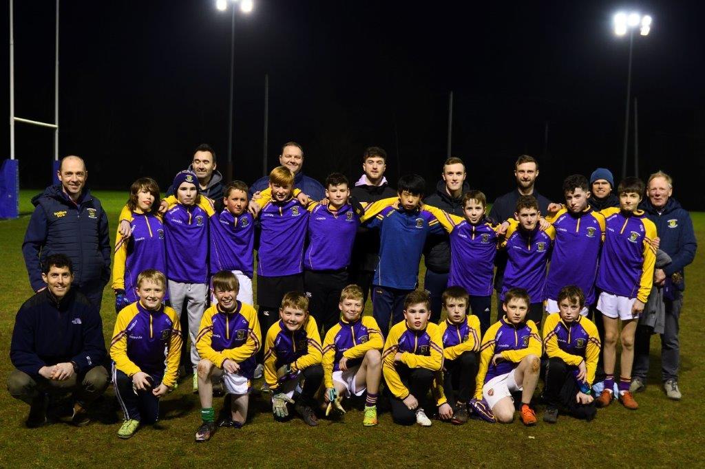 Immedis Presentation of Training Tops to U13 Footballers