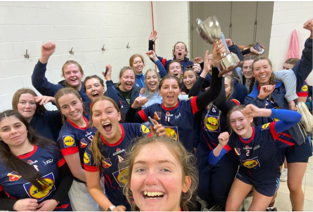 St Raphaelas Secondary School  Win Ladies Football Leinster Final 