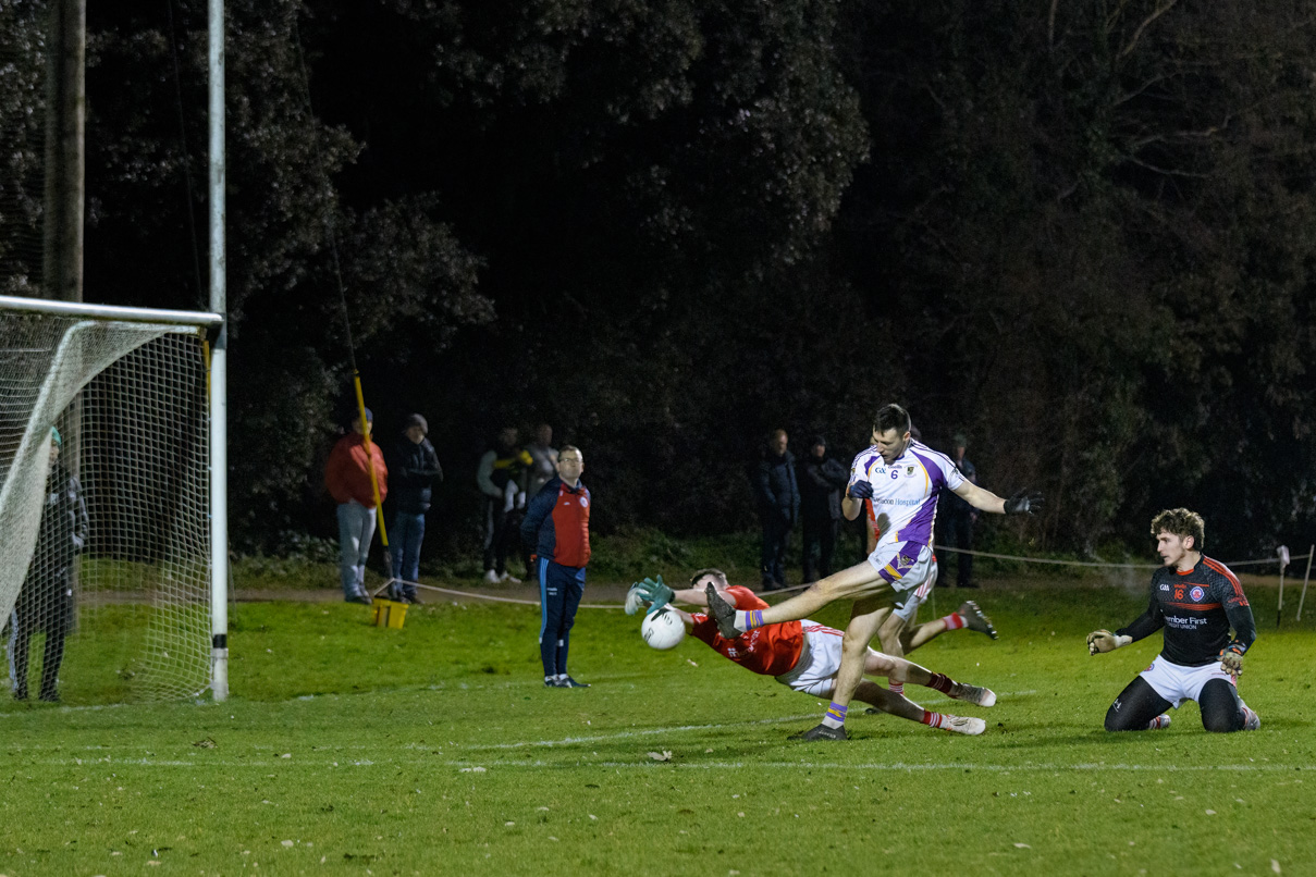 Go Ahead Adult Football League Division One  Kilmacud Crokes Versus Clontarf