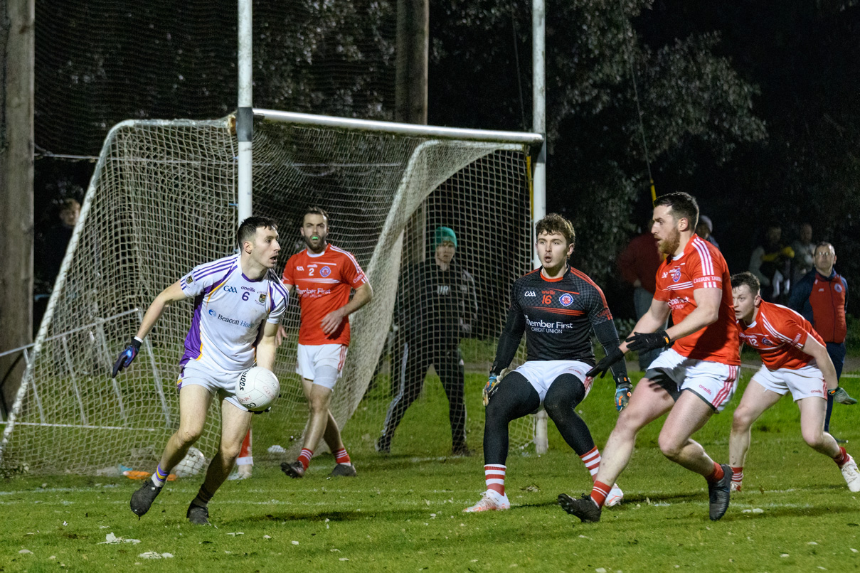 Go Ahead Adult Football League Division One  Kilmacud Crokes Versus Clontarf