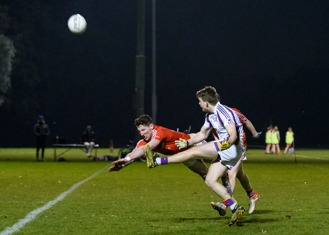 Go Ahead Adult Football League Division One  Kilmacud Crokes Versus Clontarf