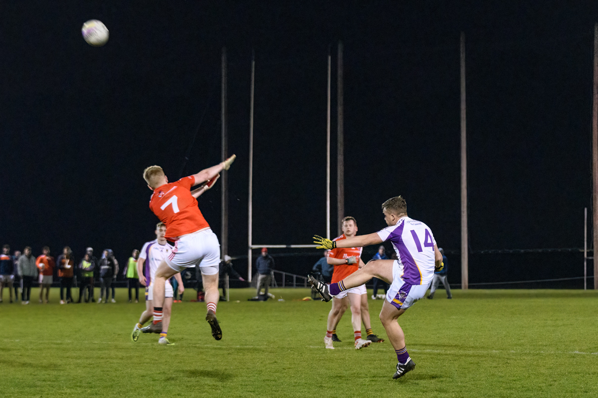 Go Ahead Adult Football League Division One  Kilmacud Crokes Versus Clontarf