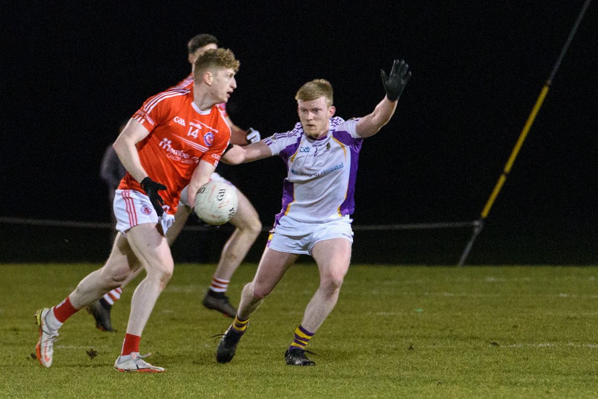 Go Ahead Adult Football League Division One  Kilmacud Crokes Versus Clontarf