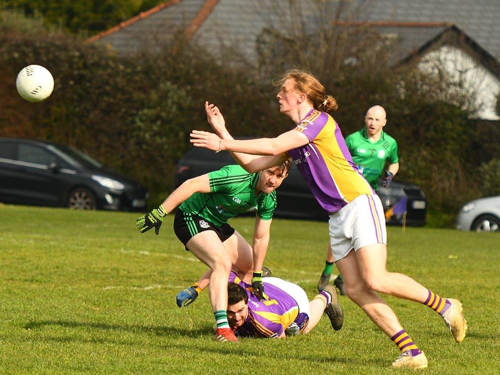 Go Ahead Adult Football League Division Four  Kilmacud Crokes Versus Lucan