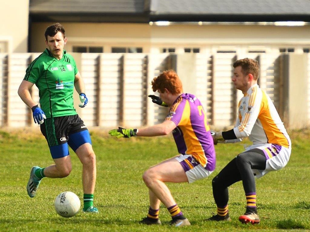 Go Ahead Adult Football League Division Four  Kilmacud Crokes Versus Lucan