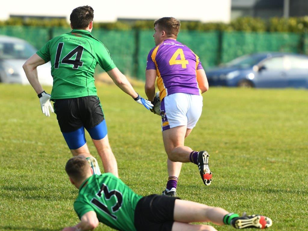 Go Ahead Adult Football League Division Four  Kilmacud Crokes Versus Lucan