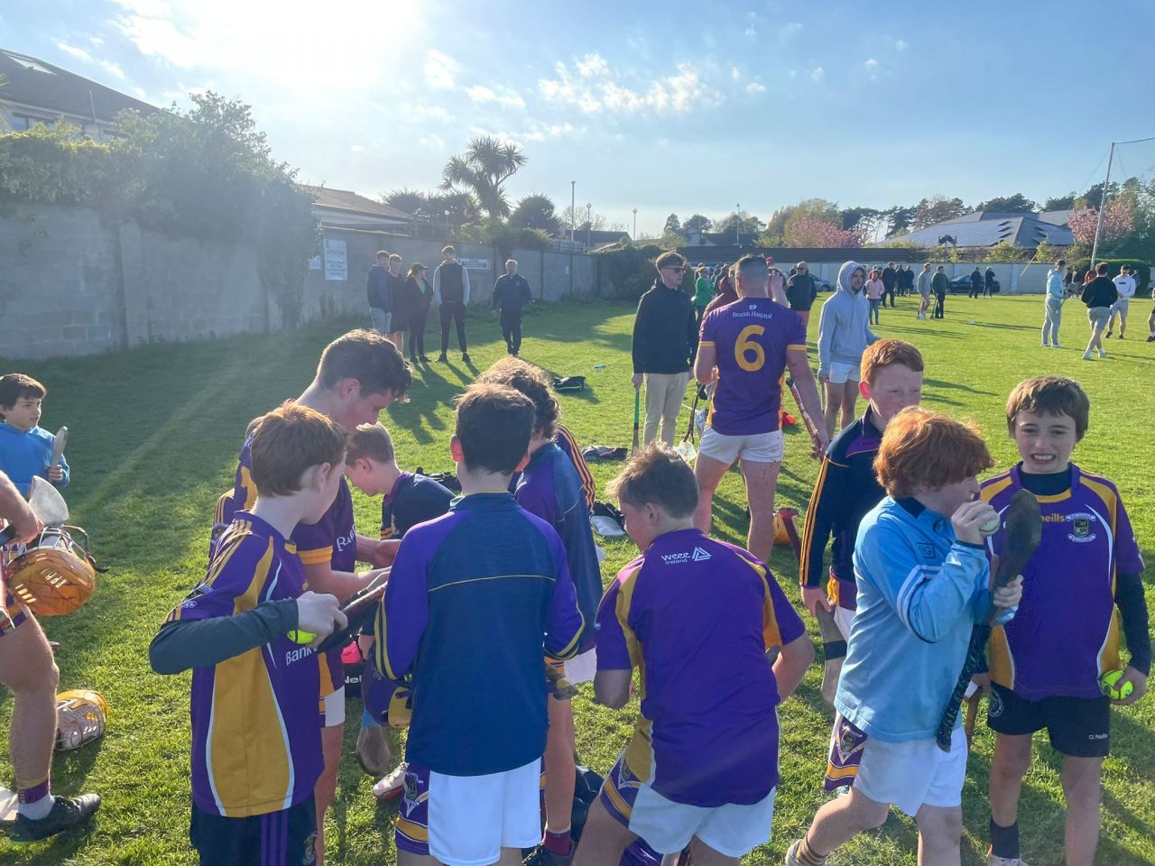 Half time games at Senior Hurling match