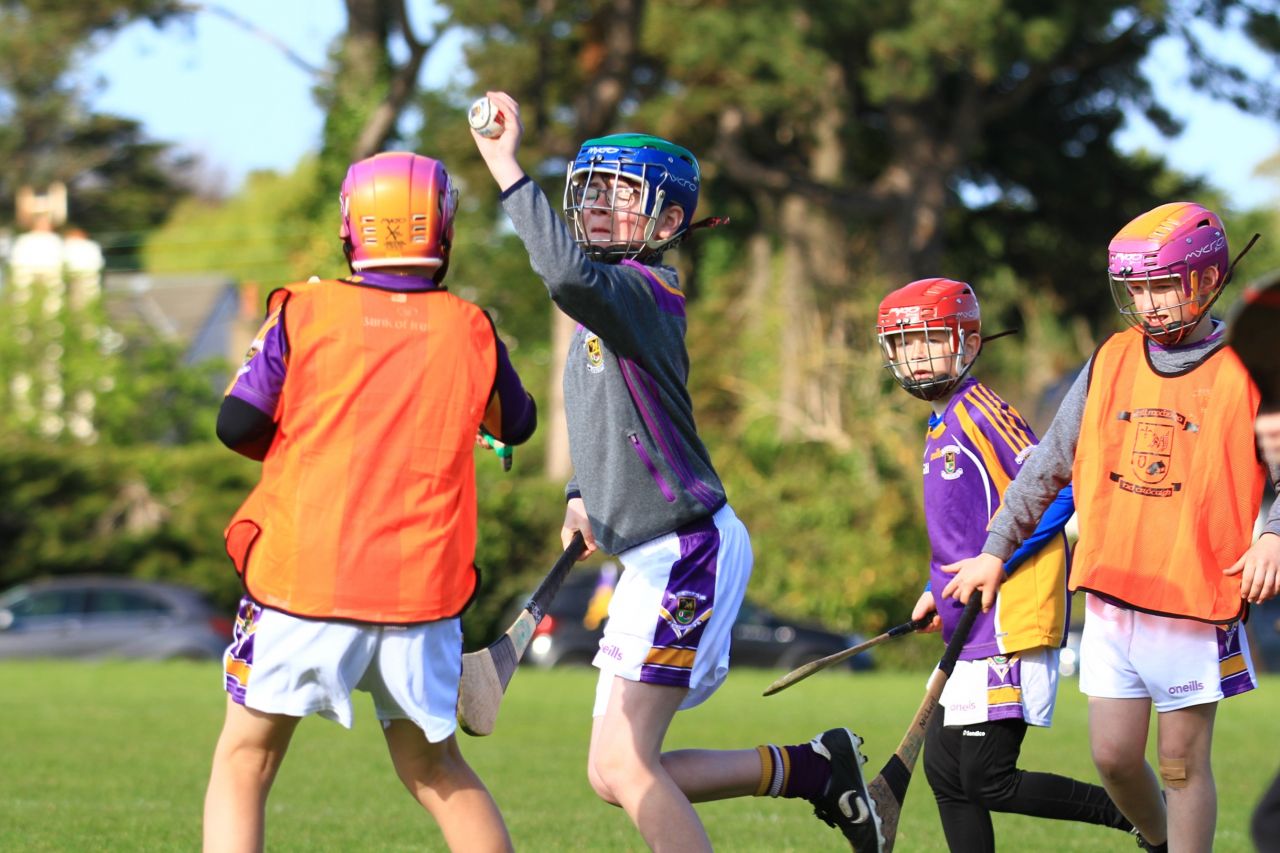 Half time games at Senior Hurling match