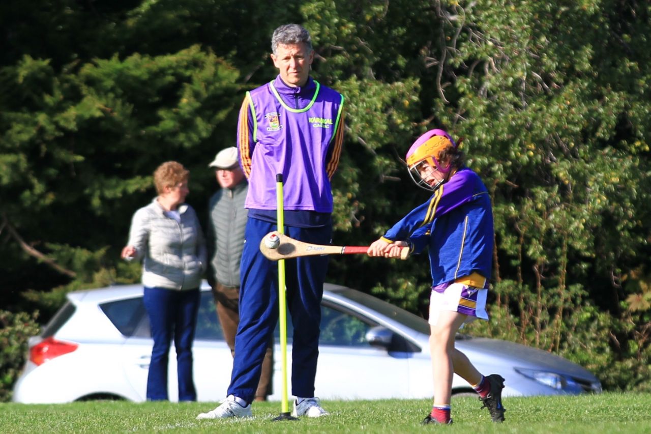 Half time games at Senior Hurling match