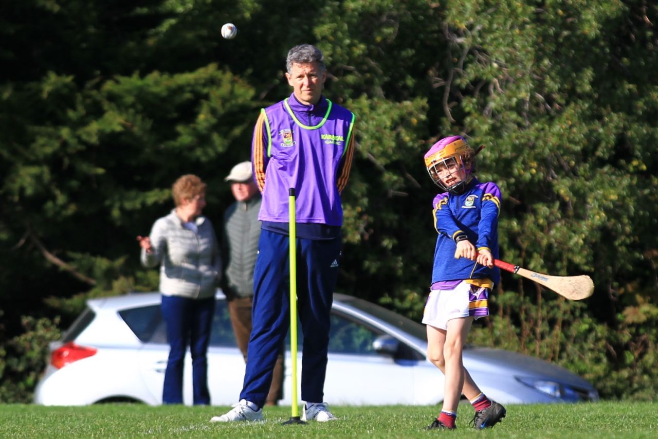 Half time games at Senior Hurling match