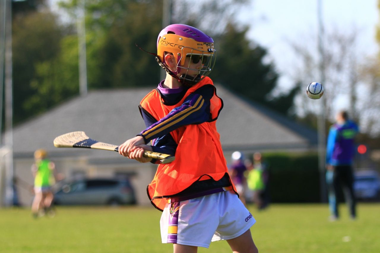 Half time games at Senior Hurling match