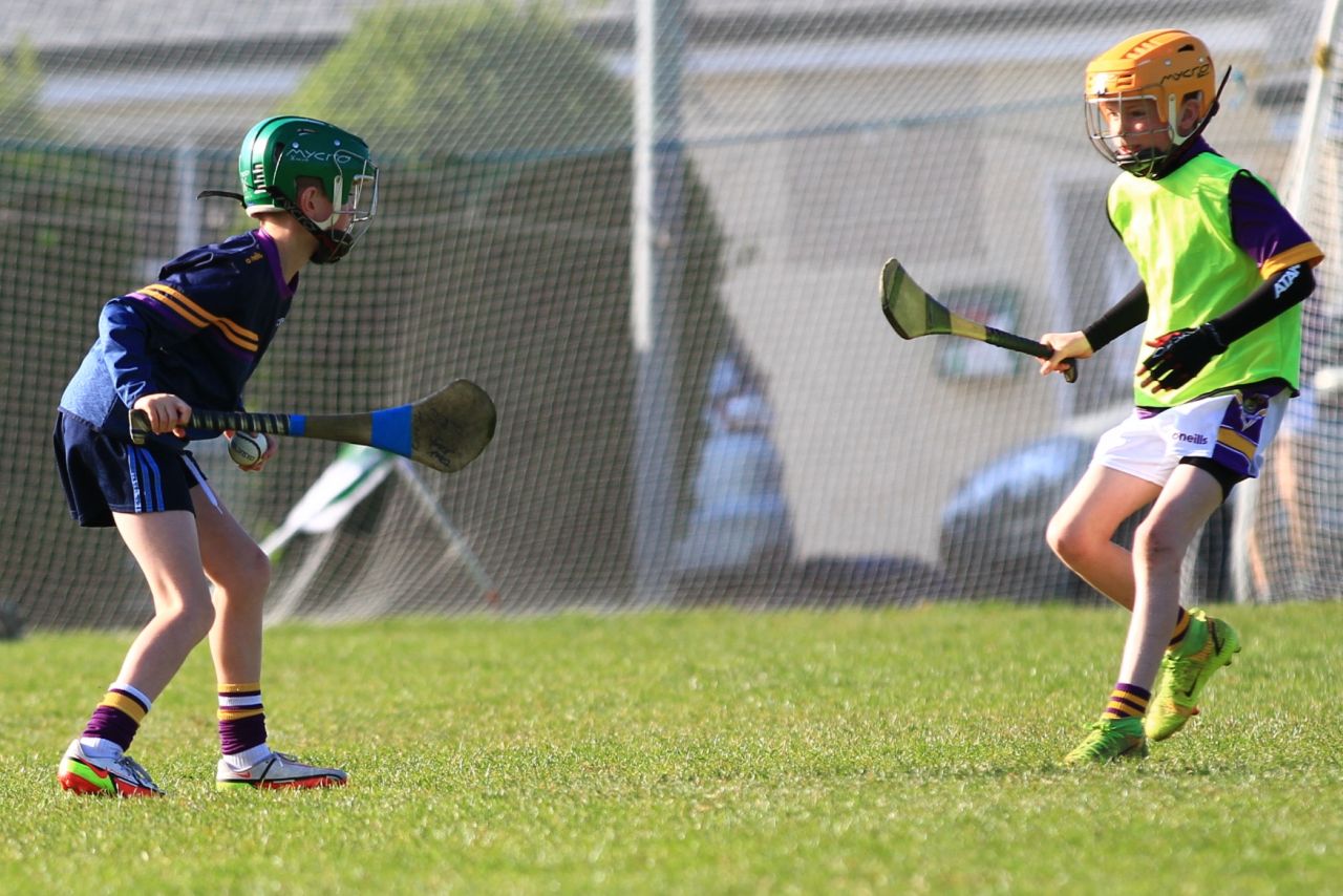 Half time games at Senior Hurling match