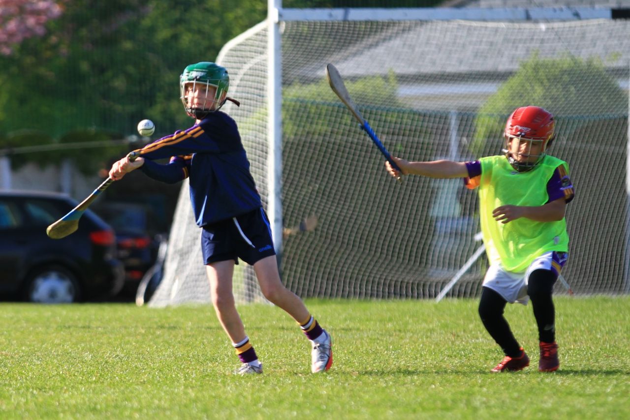 Half time games at Senior Hurling match