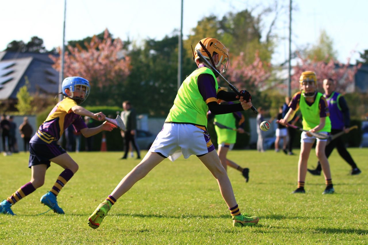 Half time games at Senior Hurling match