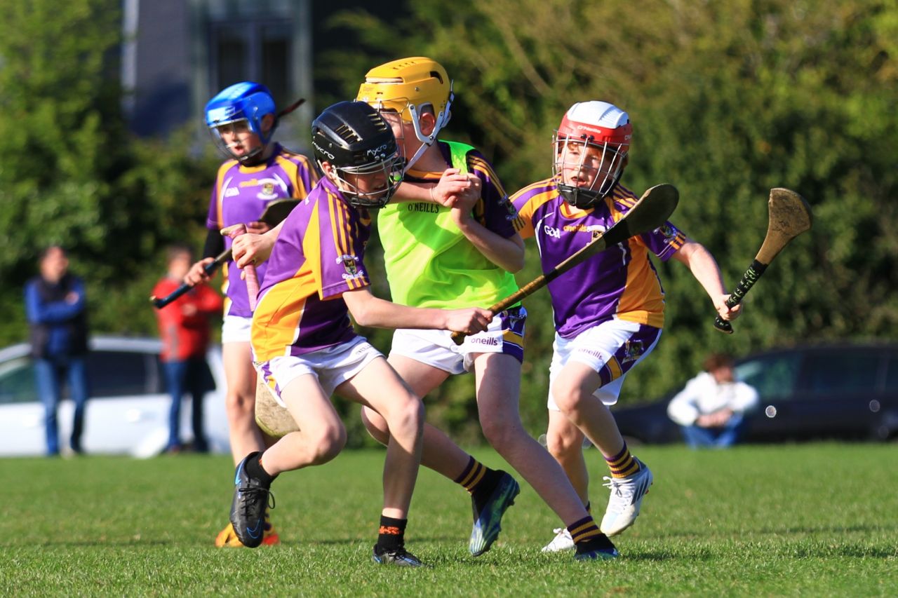 Half time games at Senior Hurling match