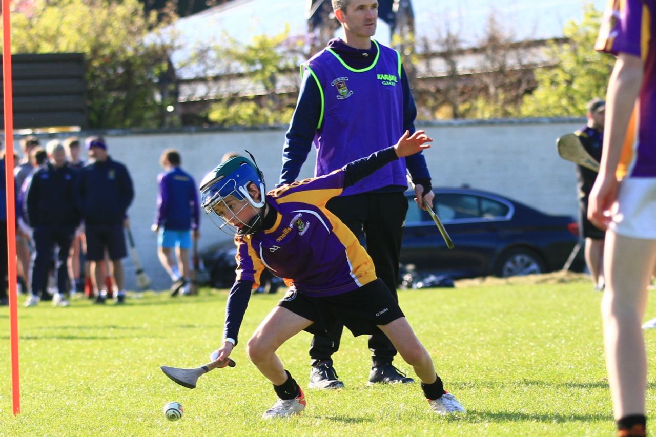 Half time games at Senior Hurling match